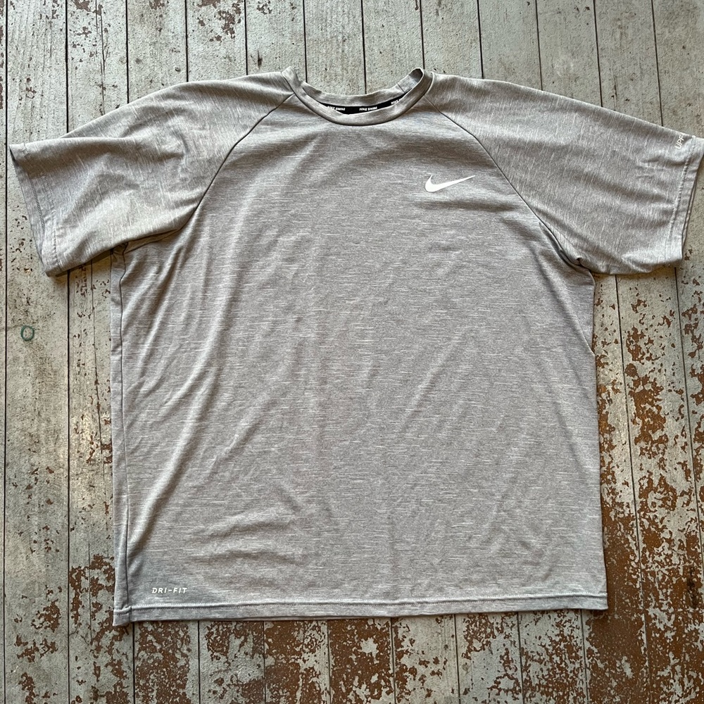 Nike Swim Dri Fit UPF Grey shirt